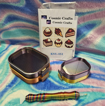 Coco Caramel Shimmer & Save Diamond Painting Bundle Cosmic Crafts