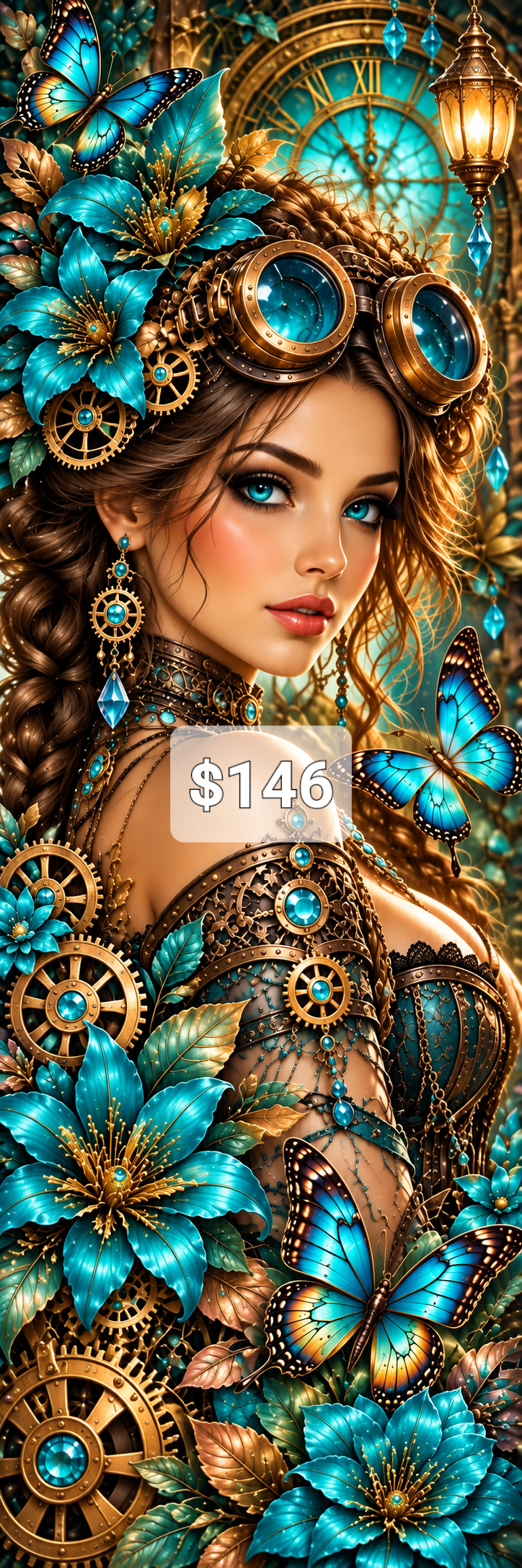 Limited Edition Mega Canvas PREMADE ARTWORK SPECIAL 1 Cosmic Crafts