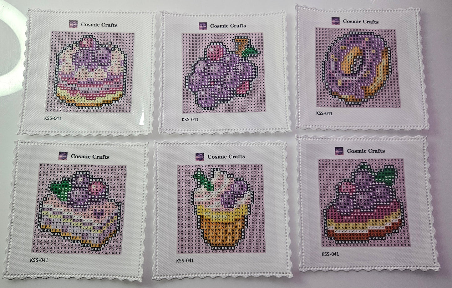Mini Grape Treats Diamond Art Kit (6-Pack) Cosmic Crafts