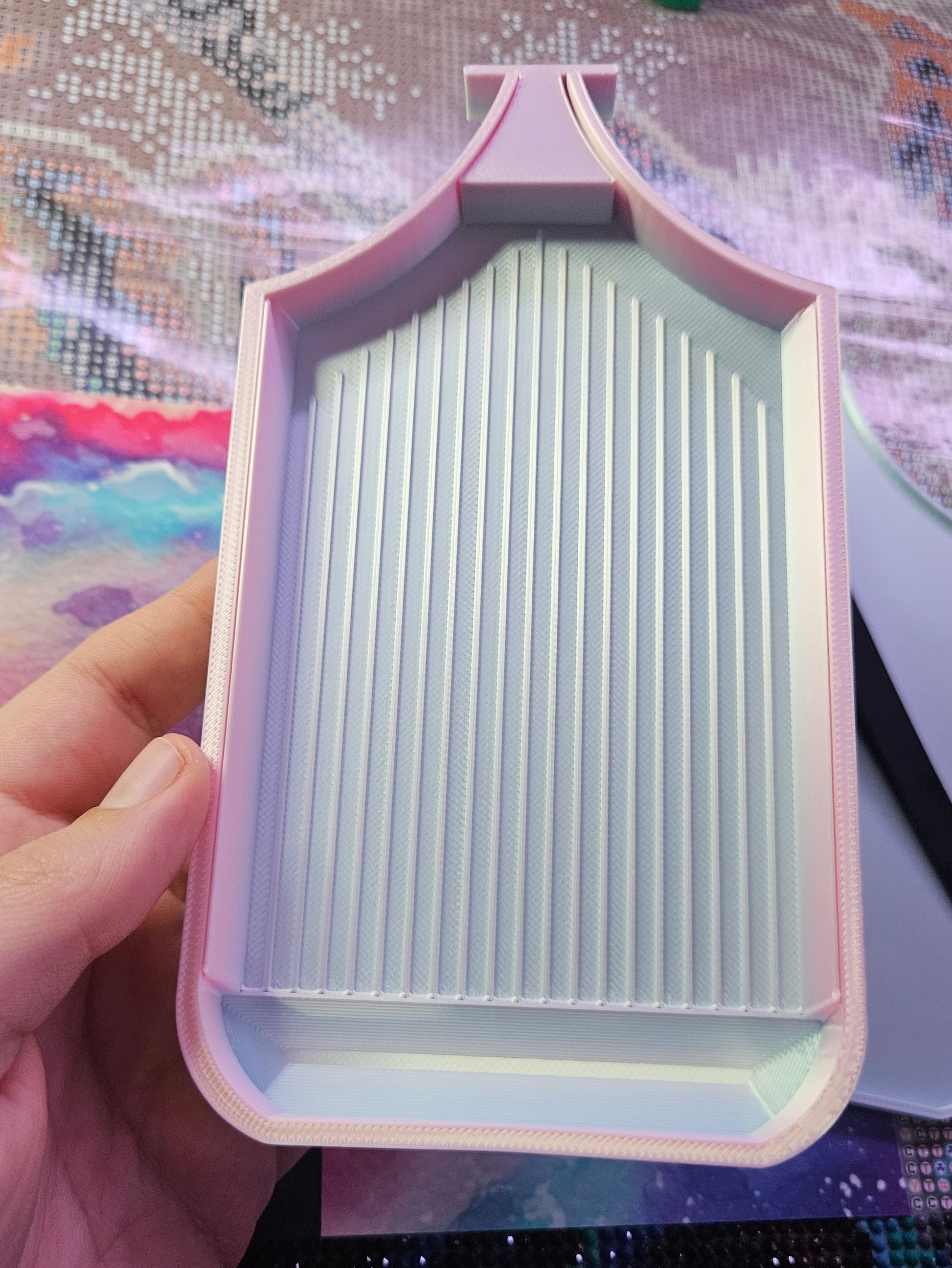 Galaxy Washi SNAP, XL Diamond Painting Tray with Snap-On Lid Cosmic Crafts
