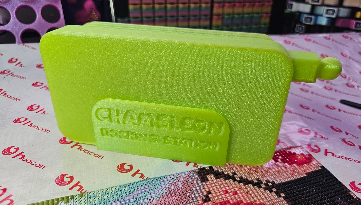 Chameleon Diamond Painting Tray, Interchangeable Lines, 3D Printed Rhinestone Art Accessory