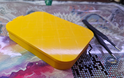 SOL Washi Deluxe Diamond Painting Tray, Large Rhinestone Art Tray with Snap-On Lid Cosmic Crafts