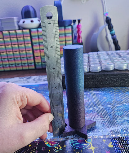 Cosmic Star Base Washi Tape Holder, 3D Printed Craft Tape Storage Stand, Diamond Painting Washi Tape Organizer, Made To Order & Lightweight