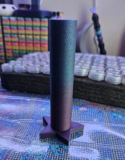 Cosmic Star Base Washi Tape Holder, 3D Printed Craft Tape Storage Stand, Diamond Painting Washi Tape Organizer, Made To Order & Lightweight