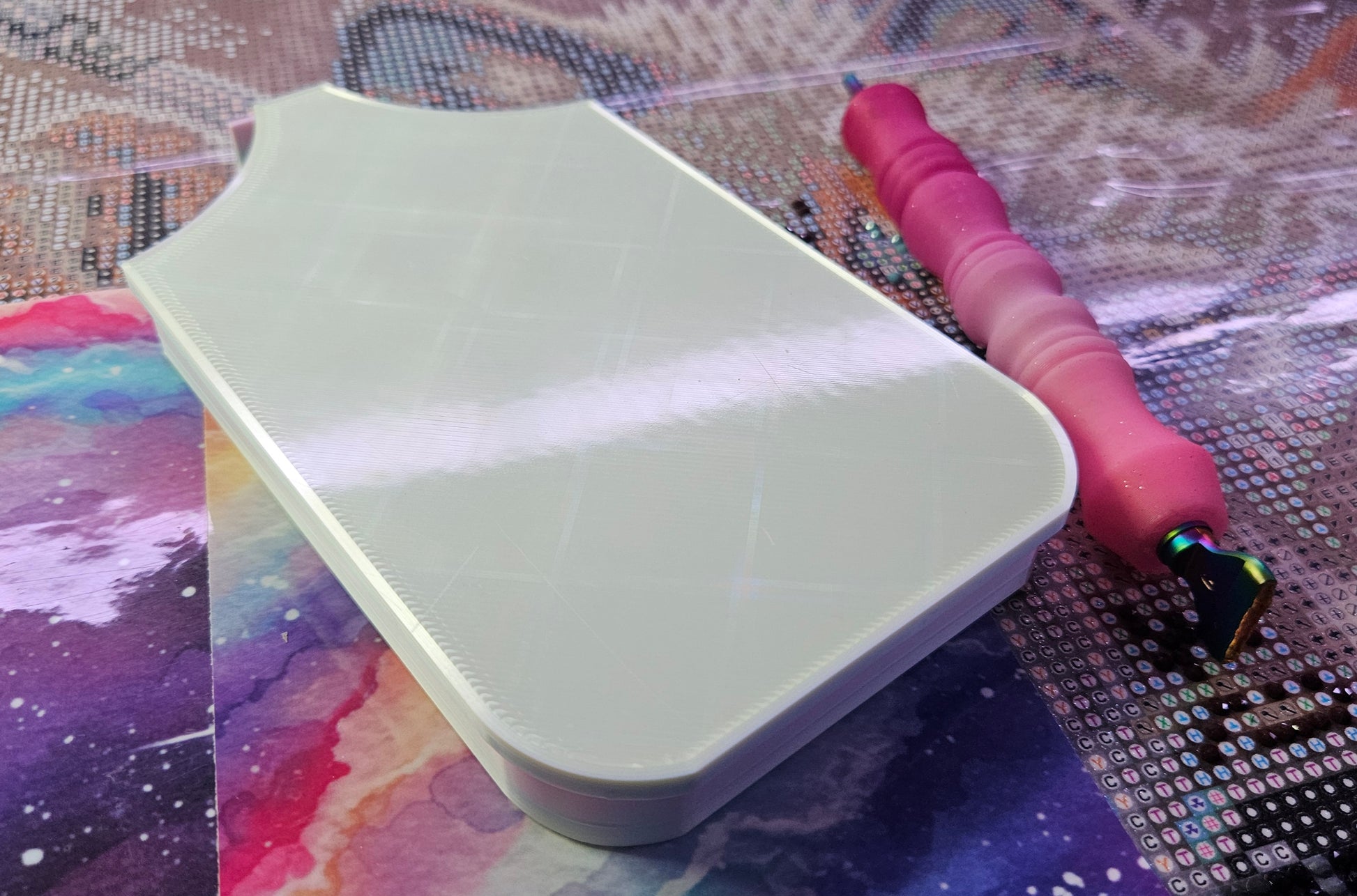 Galaxy Washi SNAP, XL Diamond Painting Tray with Snap-On Lid Cosmic Crafts