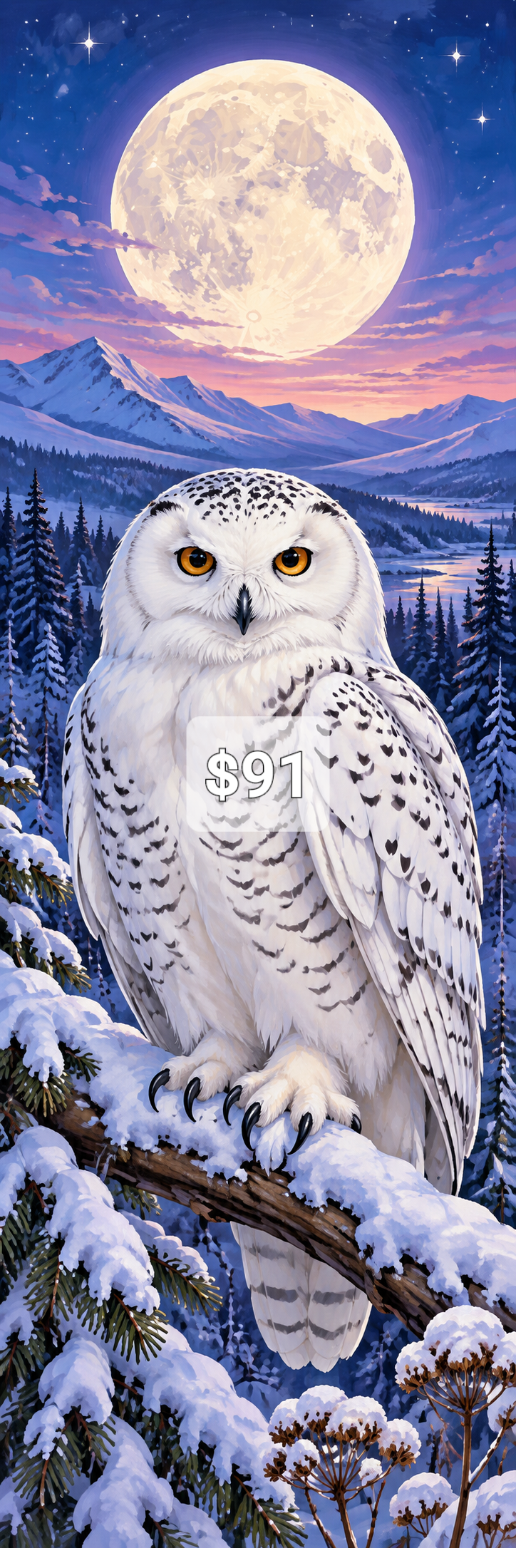 Limited Edition Mega Canvas PREMADE ARTWORK SPECIAL 1 Cosmic Crafts