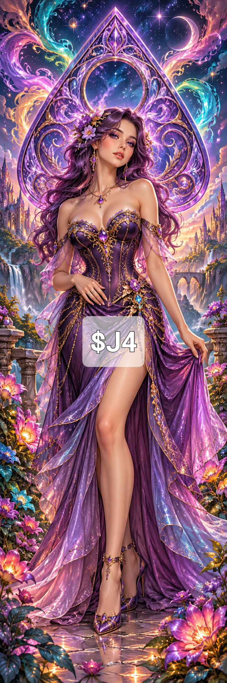 Limited Edition Mega Canvas PREMADE ARTWORK SPECIAL 2 Cosmic Crafts