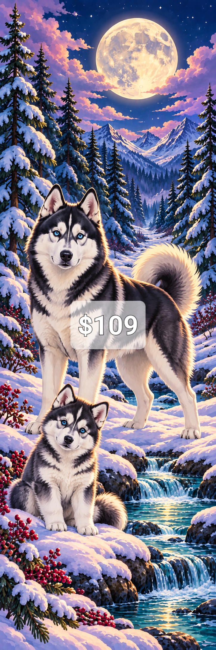 Limited Edition Mega Canvas PREMADE ARTWORK SPECIAL 1 Cosmic Crafts