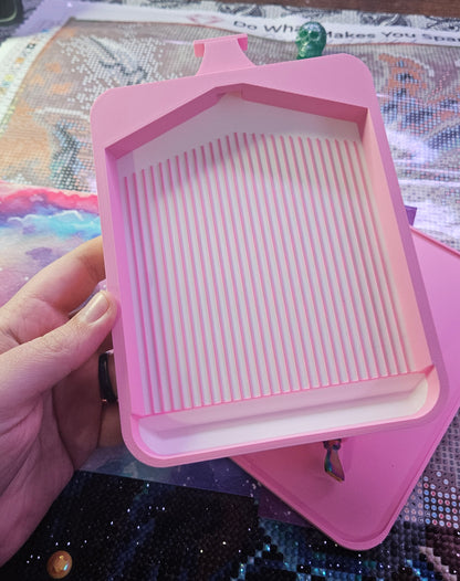 Multi-Color Universe Washi SNAP, XXL Diamond Painting Tray with Snap-On Lid Cosmic Crafts