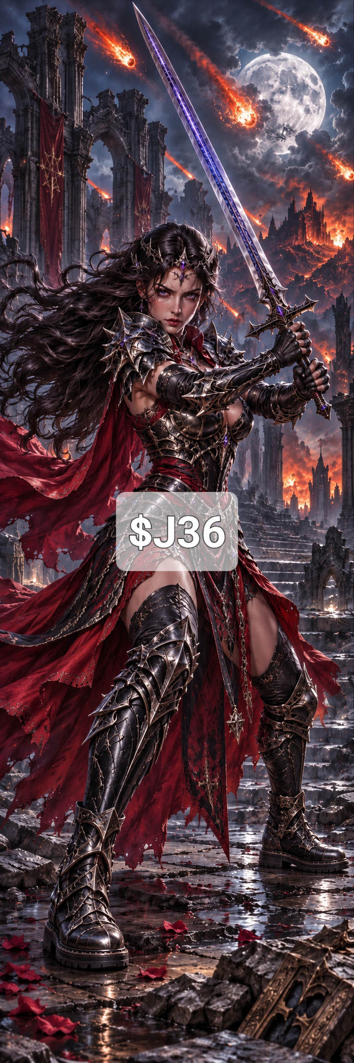 Limited Edition Mega Canvas PREMADE ARTWORK SPECIAL 2 Cosmic Crafts