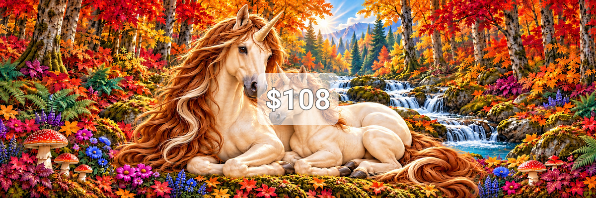 Limited Edition Mega Canvas PREMADE ARTWORK SPECIAL 1 Cosmic Crafts