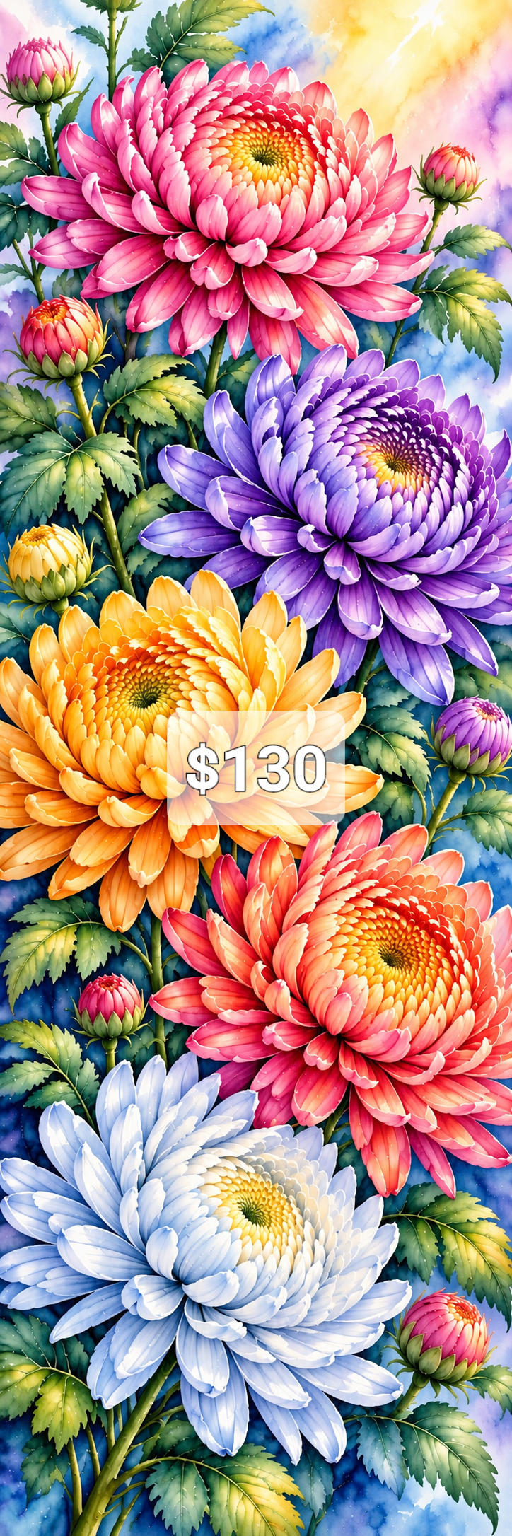 Limited Edition Mega Canvas PREMADE ARTWORK SPECIAL 1 Cosmic Crafts