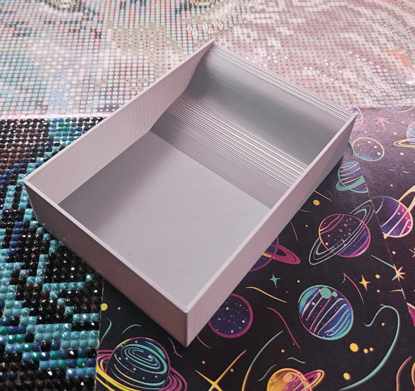 Diamond Painting Release Paper Storage & Dispenser Box, Diamond Art Cover Sheet Organizer Cosmic Crafts