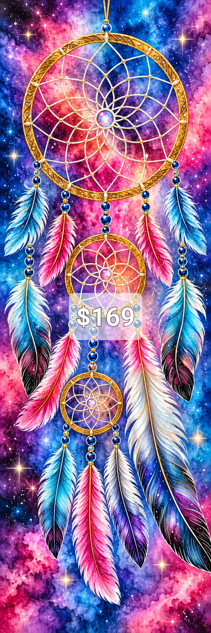 Limited Edition Mega Canvas PREMADE ARTWORK SPECIAL 1 Cosmic Crafts