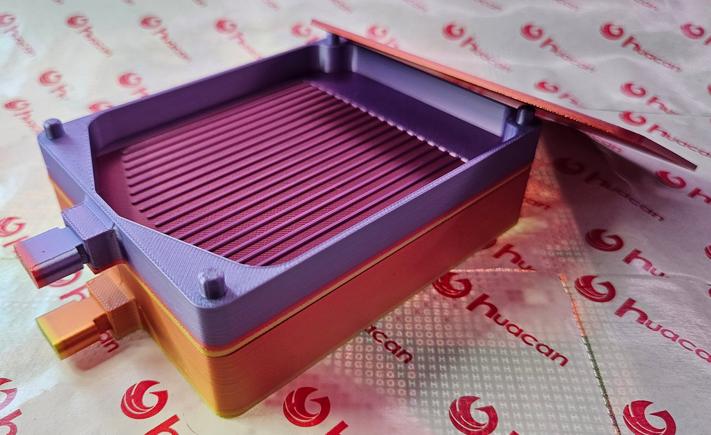 Stacking Diamond Art Tray with Washi Shelf & Lid, Normal or Tall Walls, Peg-Slide System