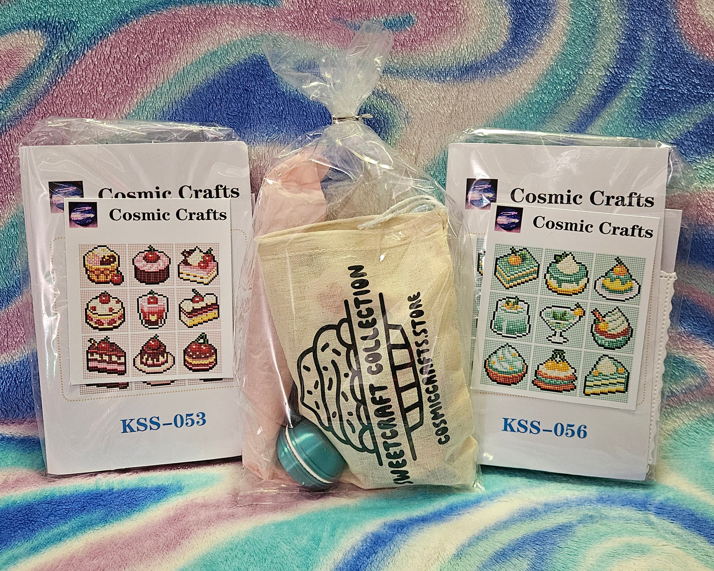 Candy Clouds Shimmer & Save Diamond Painting Bundle Cosmic Crafts