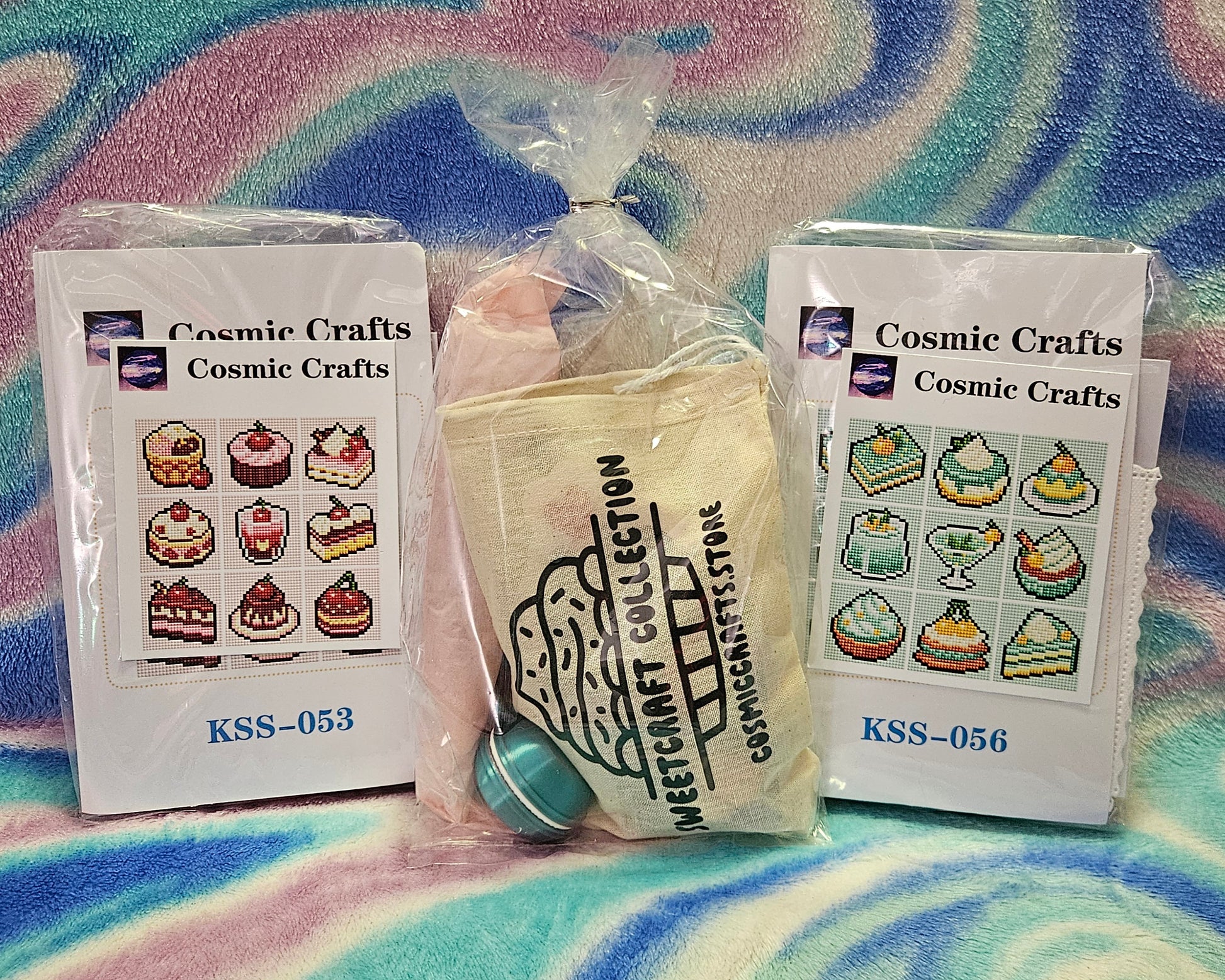 Candy Clouds Shimmer & Save Diamond Painting Bundle Cosmic Crafts