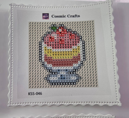 Mini Strawberry Treats Diamond Art Kit (6-Pack) Cosmic Crafts