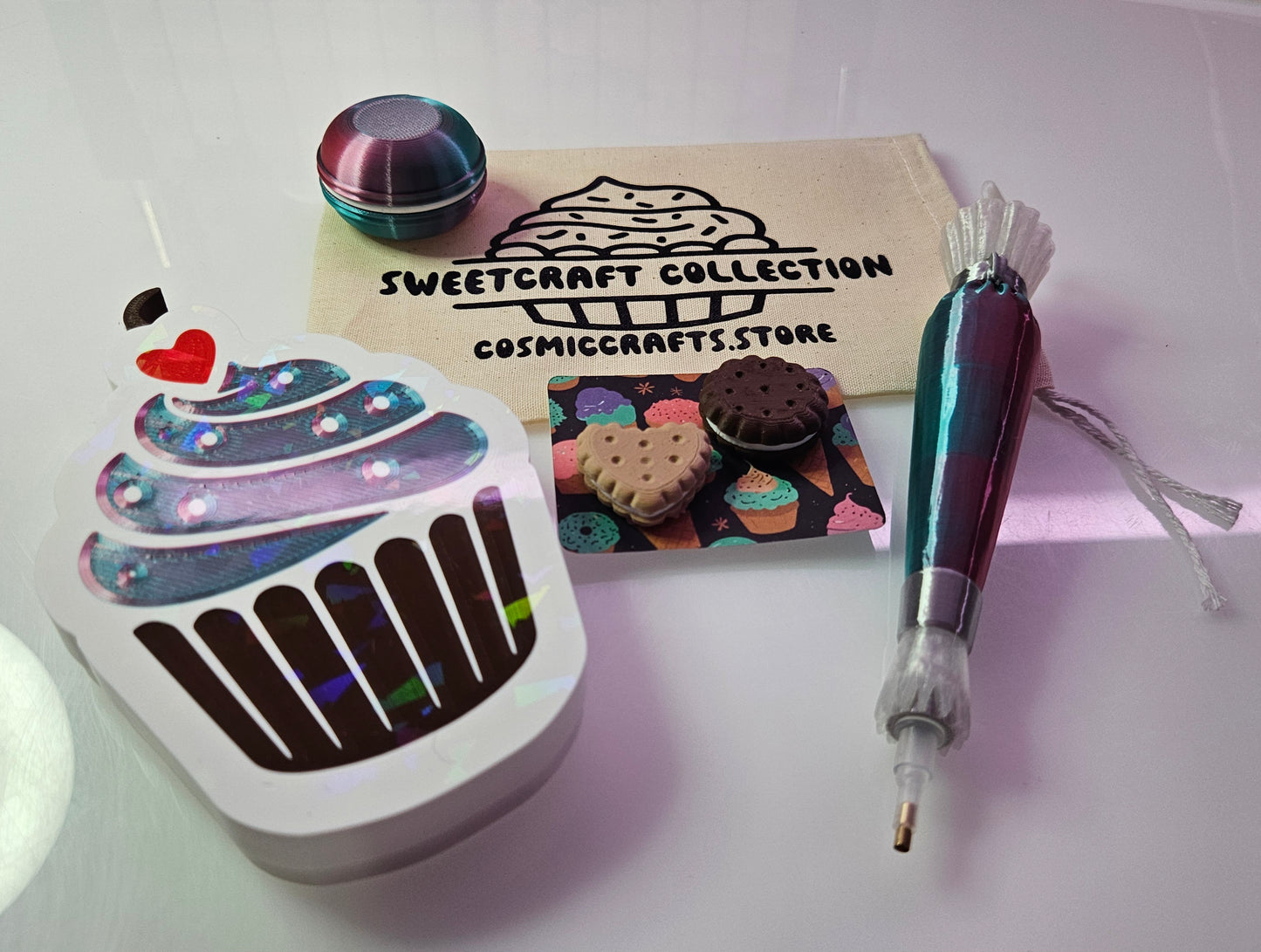 Dessert Shop Drop Toolkit – Limited Edition Diamond Painting Tool Set (Only 25 Made)