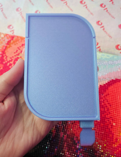 Leaf Washi Diamond Art Tray with Washi Shelf, Sliding Lid & Stopper, 3D Printed Drill Organizer, Unique Diamond Painting Tool Cosmic Crafts