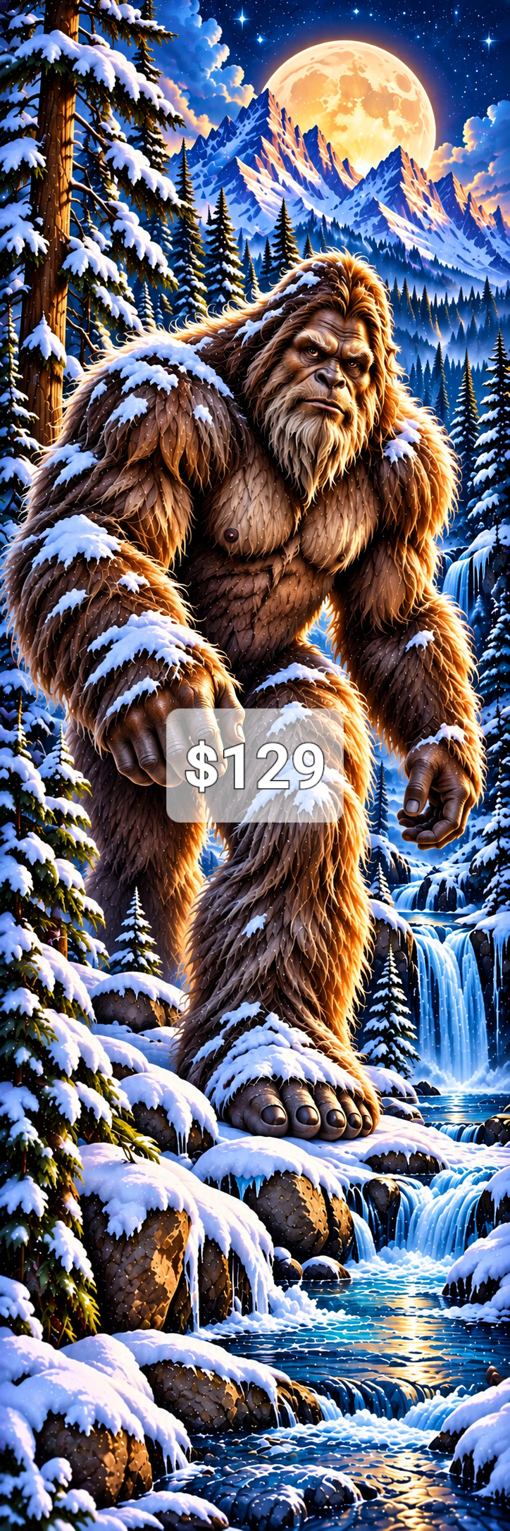 Limited Edition Mega Canvas PREMADE ARTWORK SPECIAL 1 Cosmic Crafts