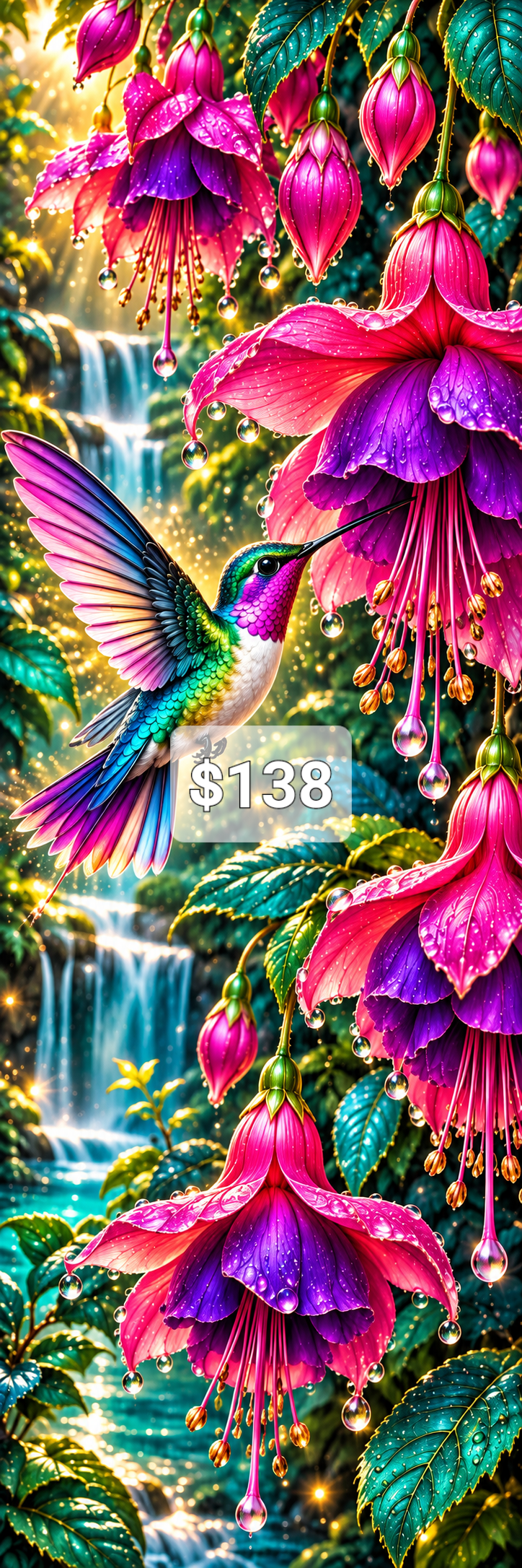 Limited Edition Mega Canvas PREMADE ARTWORK SPECIAL 1 Cosmic Crafts