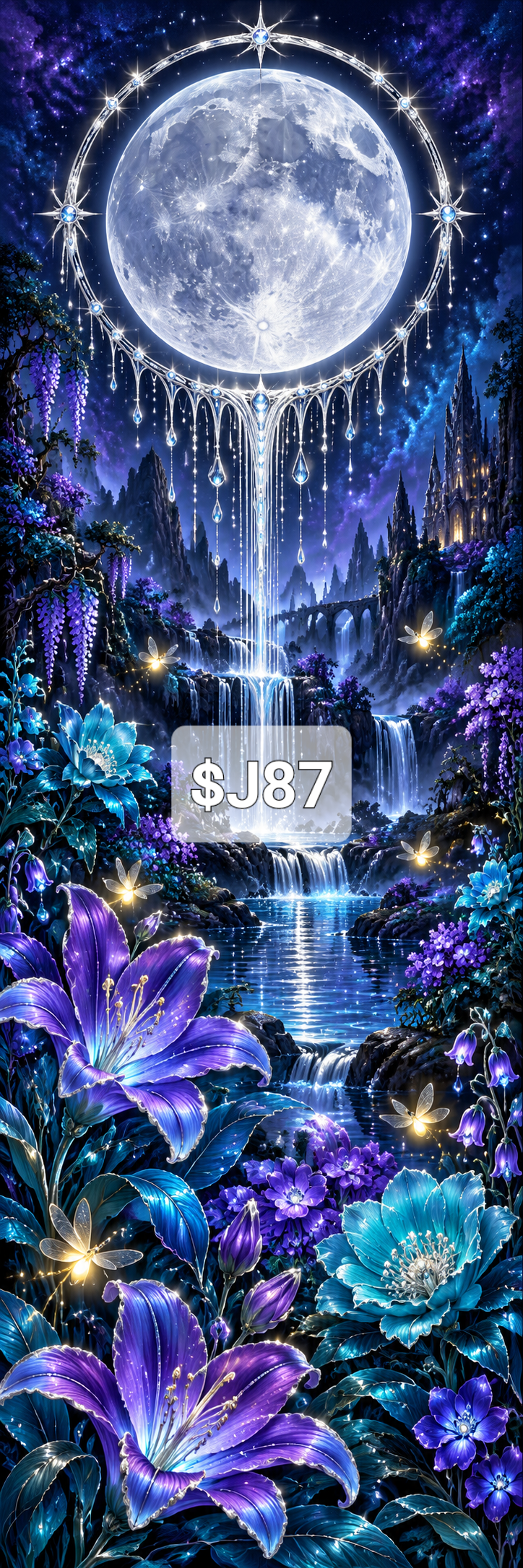 Limited Edition Mega Canvas PREMADE ARTWORK SPECIAL 2 Cosmic Crafts