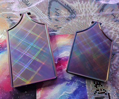 Long ECLIPSE WASHI Diamond Painting Tray with Lid, Spill Resistant Diamond Art Accessory Cosmic Crafts