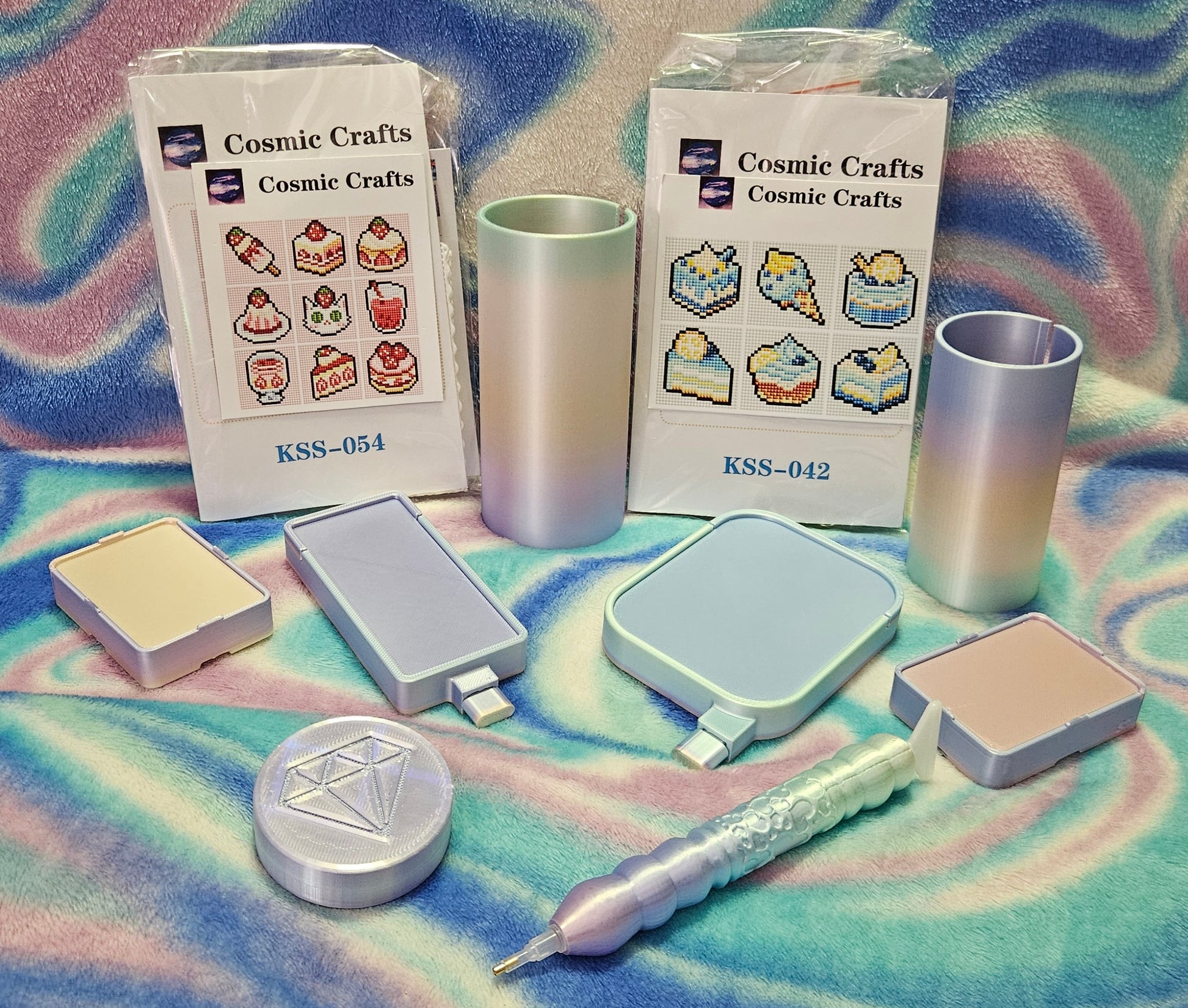 Dreamy Dessert Shimmer & Save Diamond Painting Bundle Cosmic Crafts