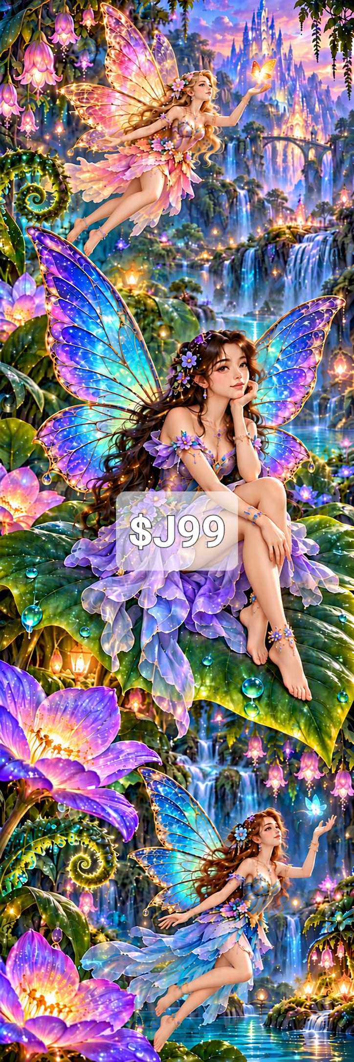 Limited Edition Mega Canvas PREMADE ARTWORK SPECIAL 2 Cosmic Crafts
