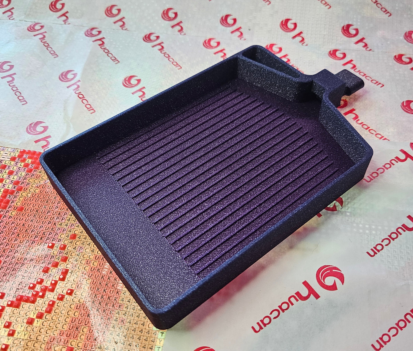 MINI-XXL Diamond Art Tray with Washi Feature & Stopper, Smaller Version of our XXL Tray,3D Printed Drill Tray with Trash Spot, Diamond Painting Tool