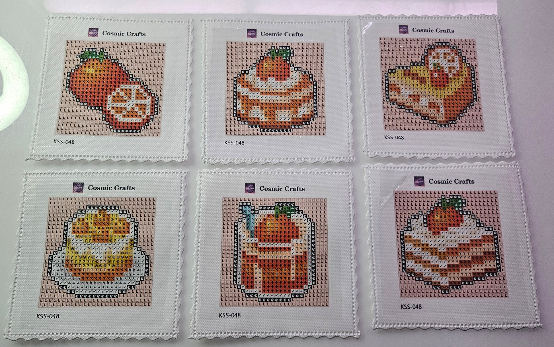 Mini Orange Citrus Treats Diamond Art Kit (6-Pack) Cosmic Crafts
