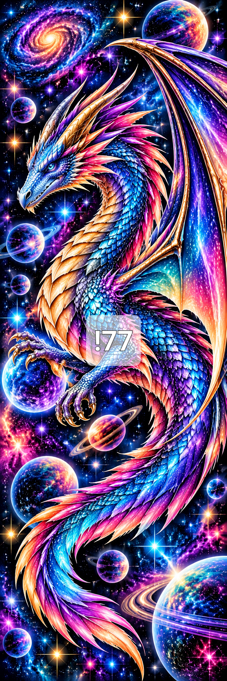 Round 5 - MEGA DRILL CHALLENGE PREMADE ARTWORK SPECIAL Cosmic Crafts