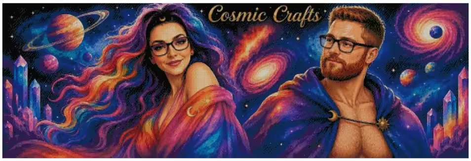 MEGA DRILL CHALLENGE CUSTOM CANVAS SPECIAL Cosmic Crafts