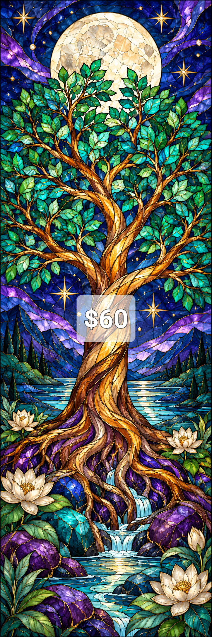 Limited Edition Mega Canvas PREMADE ARTWORK SPECIAL 1 Cosmic Crafts