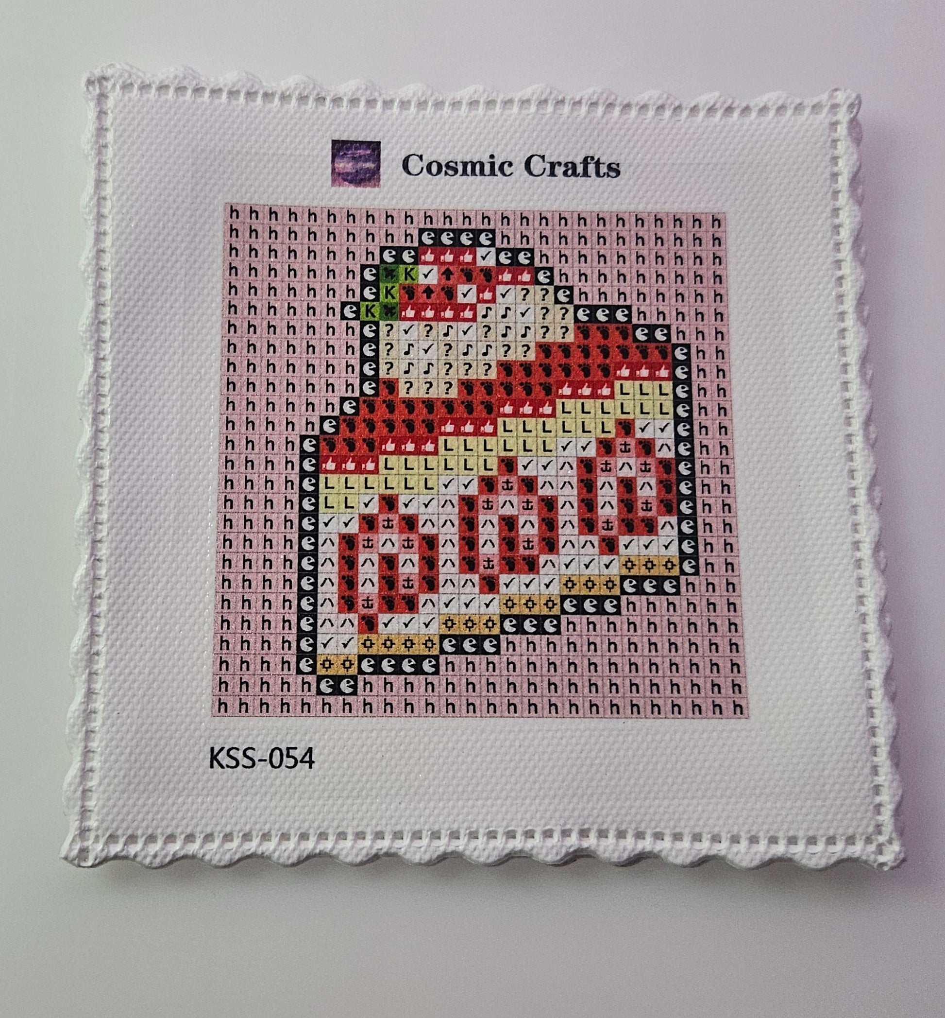 Mini Strawberry Cream Treats Diamond Art Kit (9-Pack) Cosmic Crafts