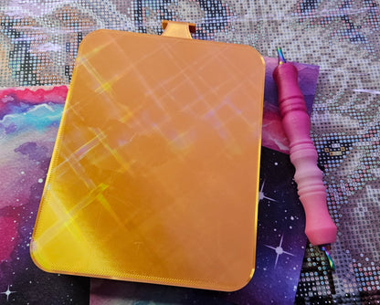 Universe Washi Multiplacer SNAP, XXL Diamond Painting Tray with Snap-On Lid Cosmic Crafts