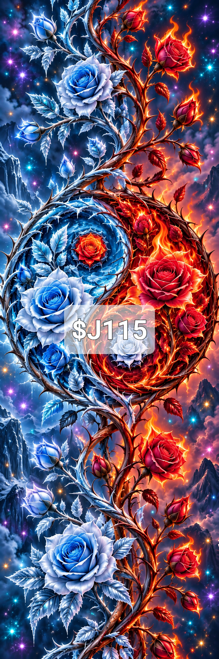 Limited Edition Mega Canvas PREMADE ARTWORK SPECIAL 2 Cosmic Crafts