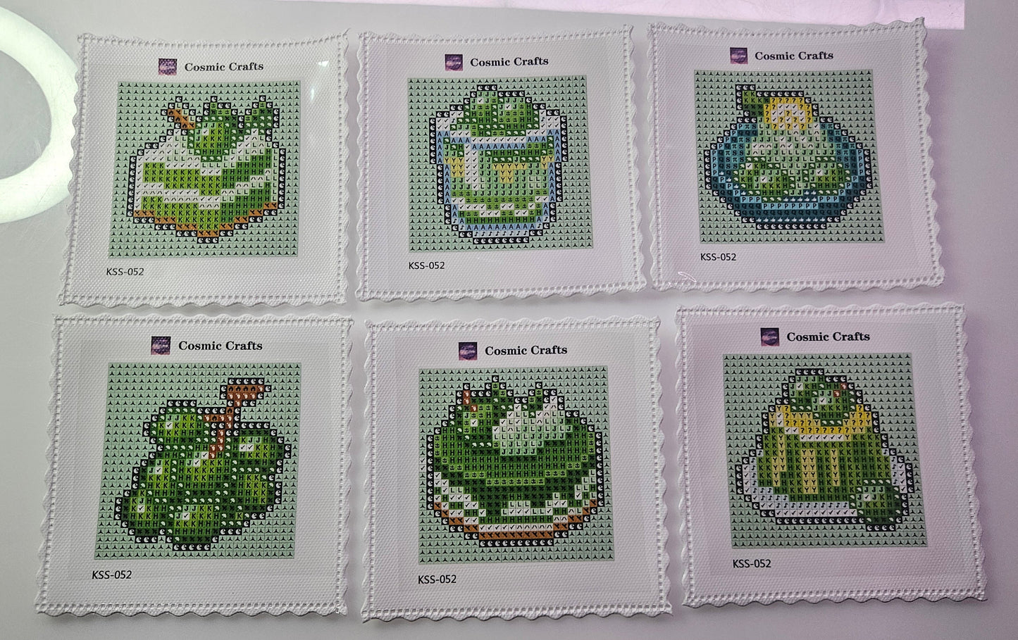 Mini Green Grape Treats Diamond Art Kit (6-Pack) Cosmic Crafts