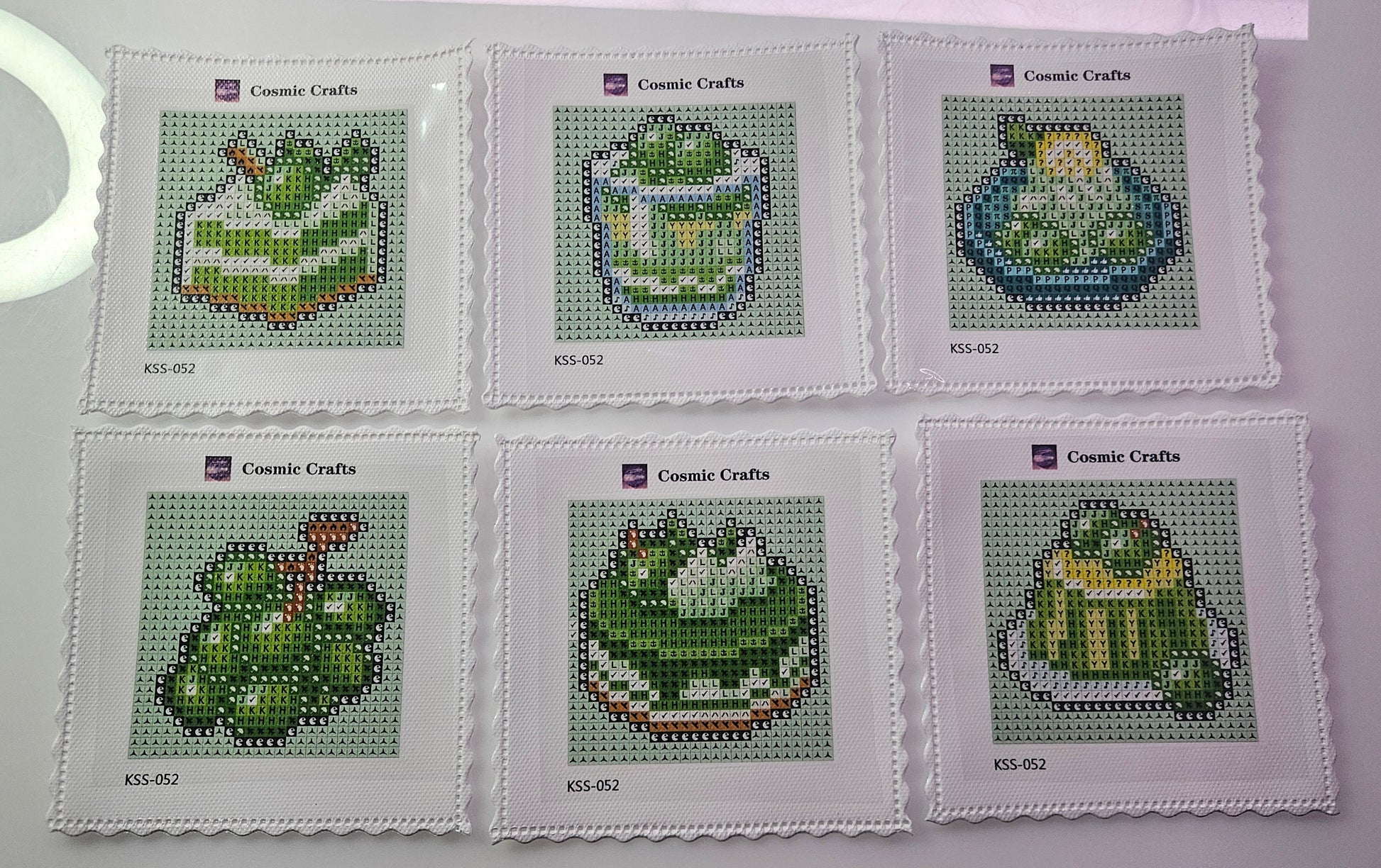 Mini Green Grape Treats Diamond Art Kit (6-Pack) Cosmic Crafts