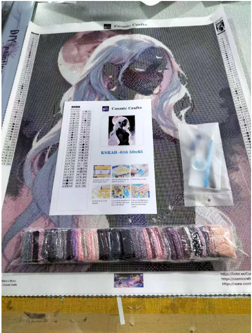 Custom Diamond Painting Kit from Photo, Personalized Full Drill Diamond Art, Round or Square Drills, DIY Photo Gift Cosmic Crafts