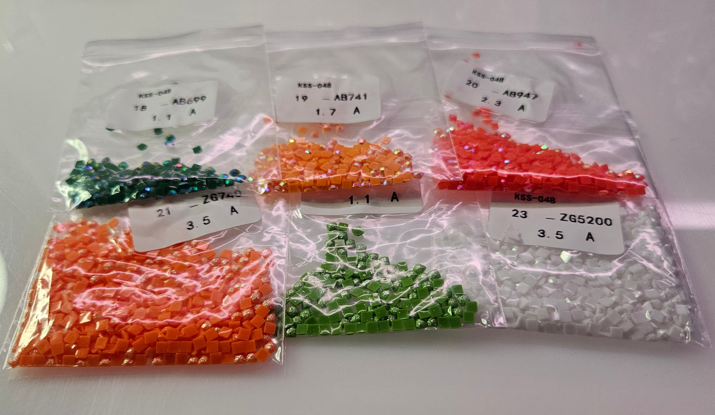 Mini Orange Citrus Treats Diamond Art Kit (6-Pack) Cosmic Crafts