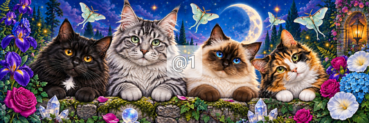 Round 4 - MEGA DRILL CHALLENGE PREMADE ARTWORK SPECIAL Cosmic Crafts
