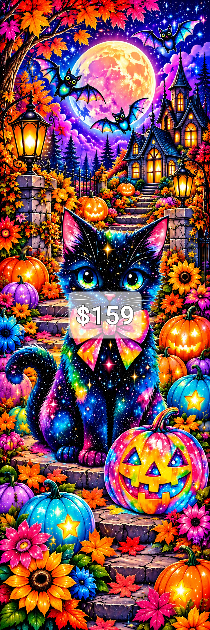 Limited Edition Mega Canvas PREMADE ARTWORK SPECIAL 1 Cosmic Crafts