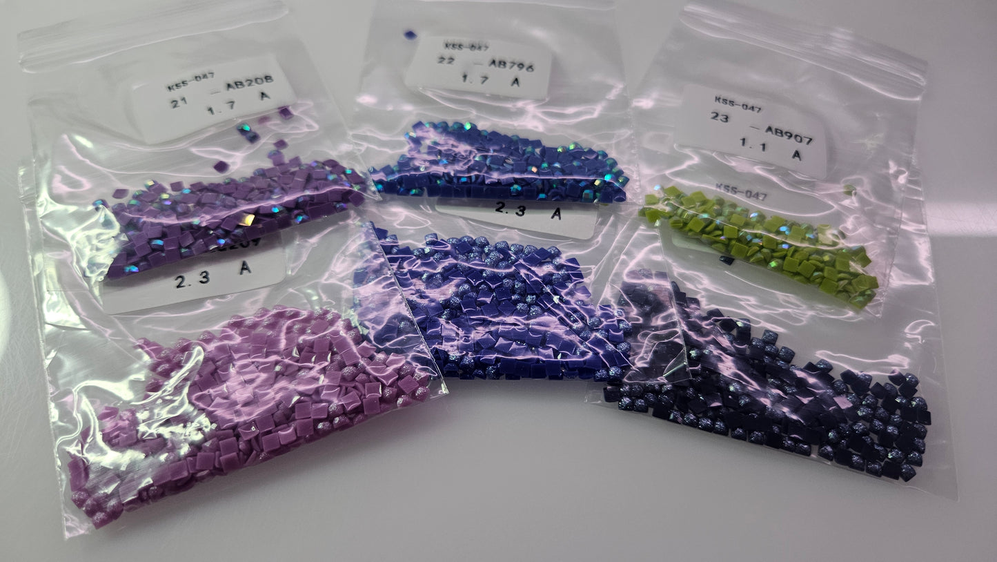 Mini Blueberry Treats Diamond Art Kit (6-Pack)