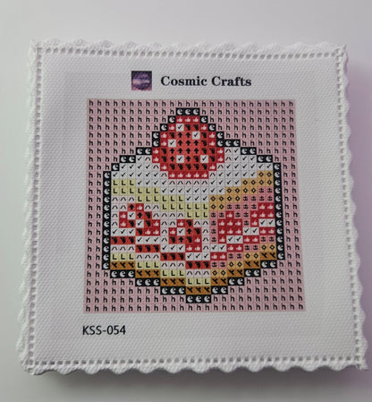 Mini Strawberry Cream Treats Diamond Art Kit (9-Pack) Cosmic Crafts