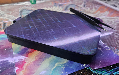 Universe Washi SNAP, XXL Diamond Painting Tray with Snap-On Lid Cosmic Crafts