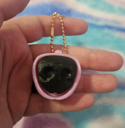 Dog Nose Fidget Clicker, 3D Printed Fidget Toy, Dog Lover Gift, Keychain or Desk Fidget, Custom Color Made To Order Cosmic Crafts