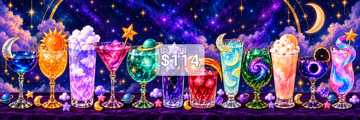 Limited Edition Mega Canvas PREMADE ARTWORK SPECIAL 1 Cosmic Crafts