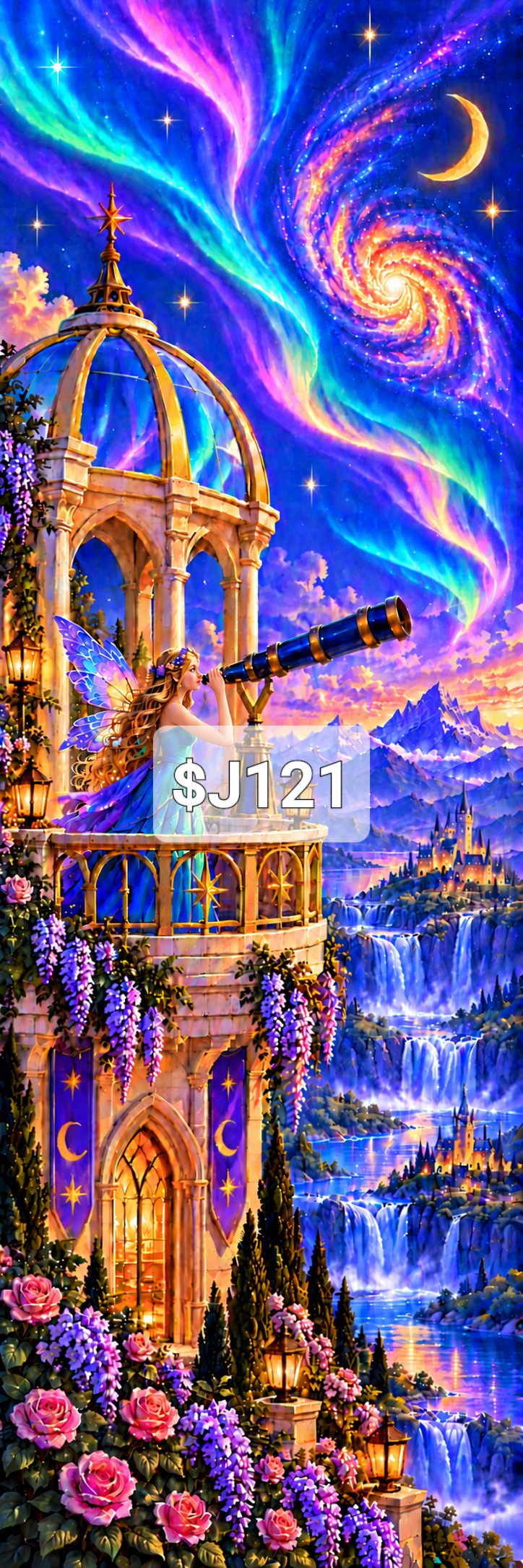 Limited Edition Mega Canvas PREMADE ARTWORK SPECIAL 2 Cosmic Crafts